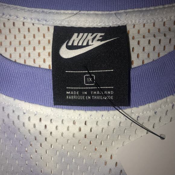 Nike Icon Clash Mesh AOP T-Shirt drawstring waist women's size 1x NEW - Picture 4 of 6